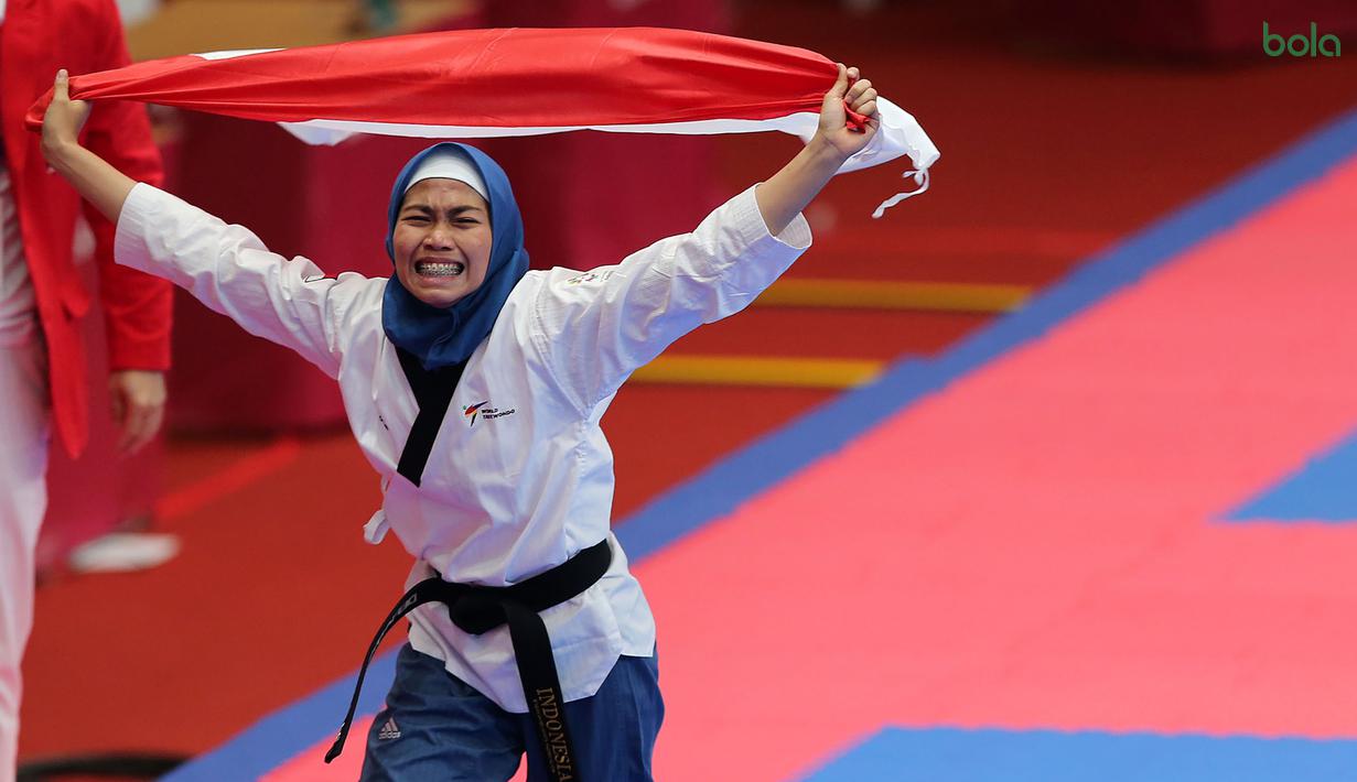 Defia Rosmaniar Sumbang Medali Emas Pertama Asian Games  untuk Indonesia