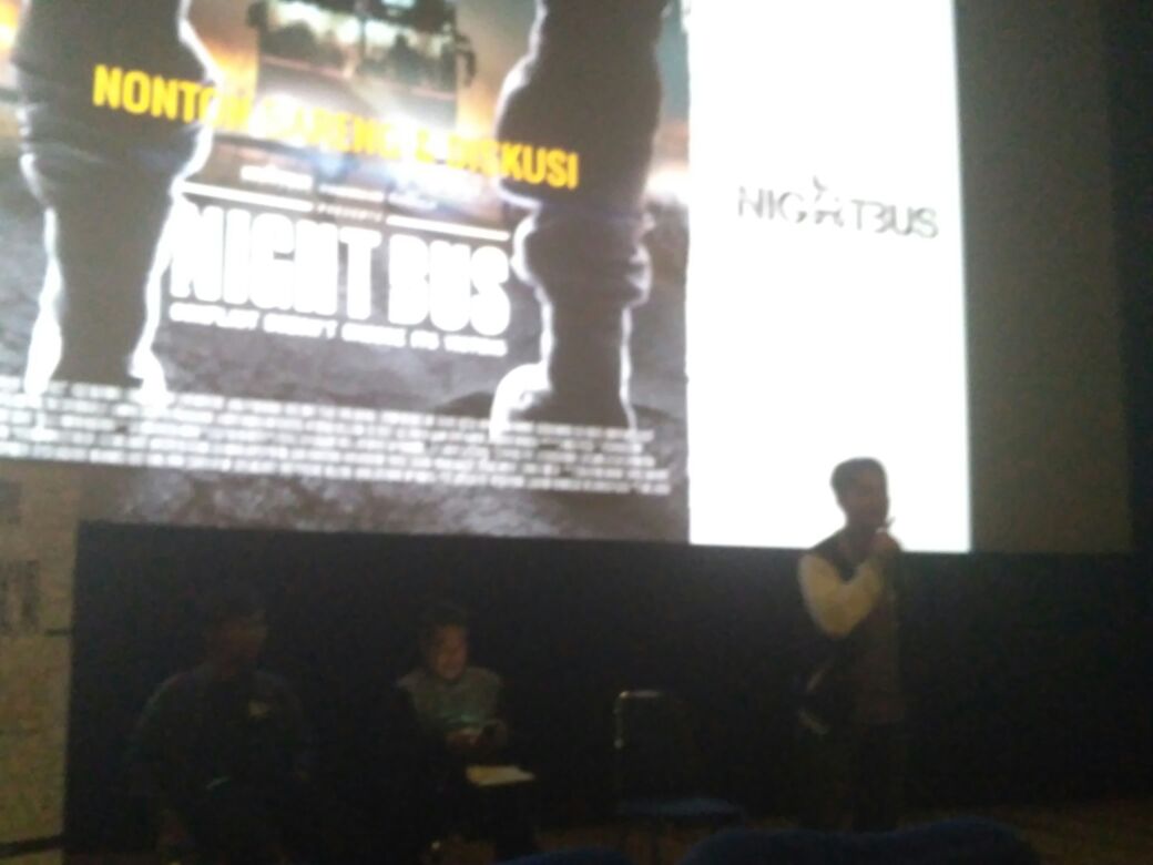 Diskusi "Night Bus", PMC Mengajak Masyarakat Belajar Dari Film