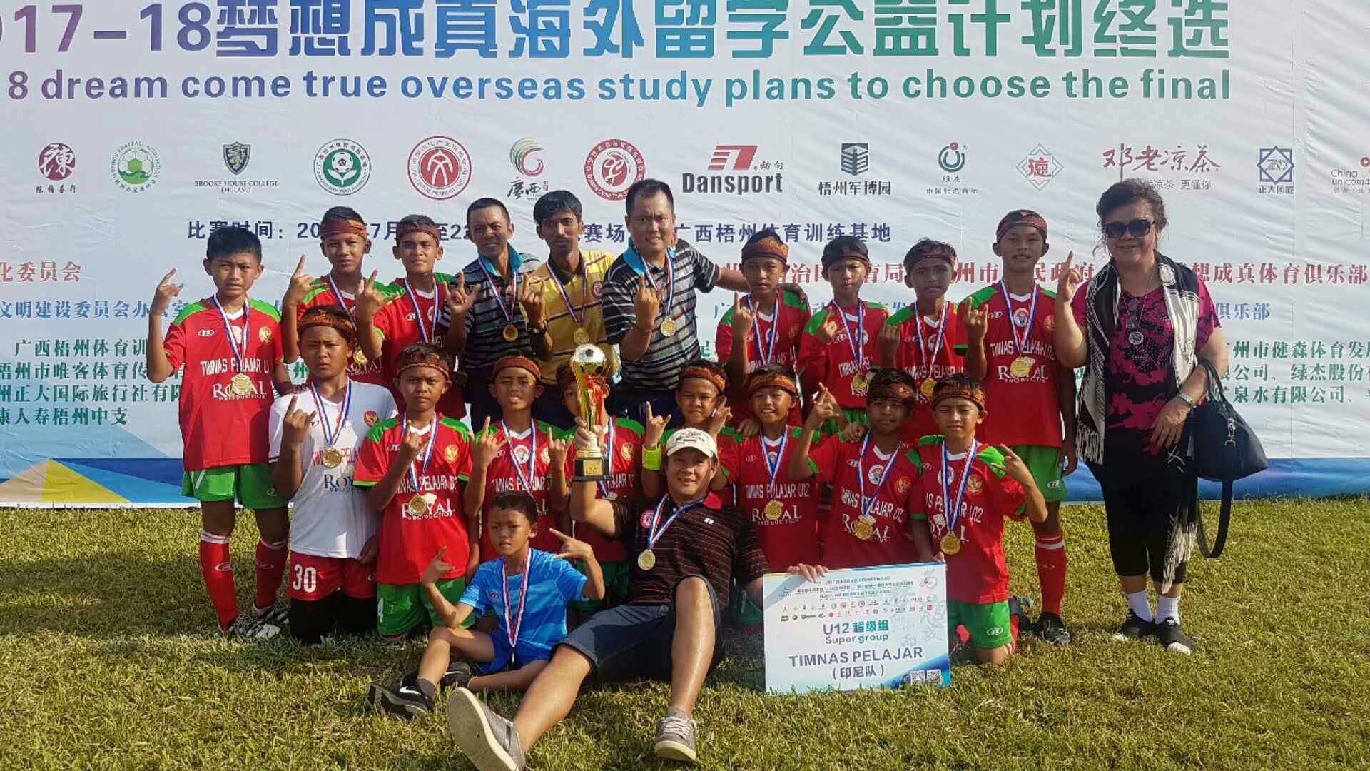 Diwakili Akademi Persib, Timnas Pelajar U-12 Juarai Turnamen Internasional di China