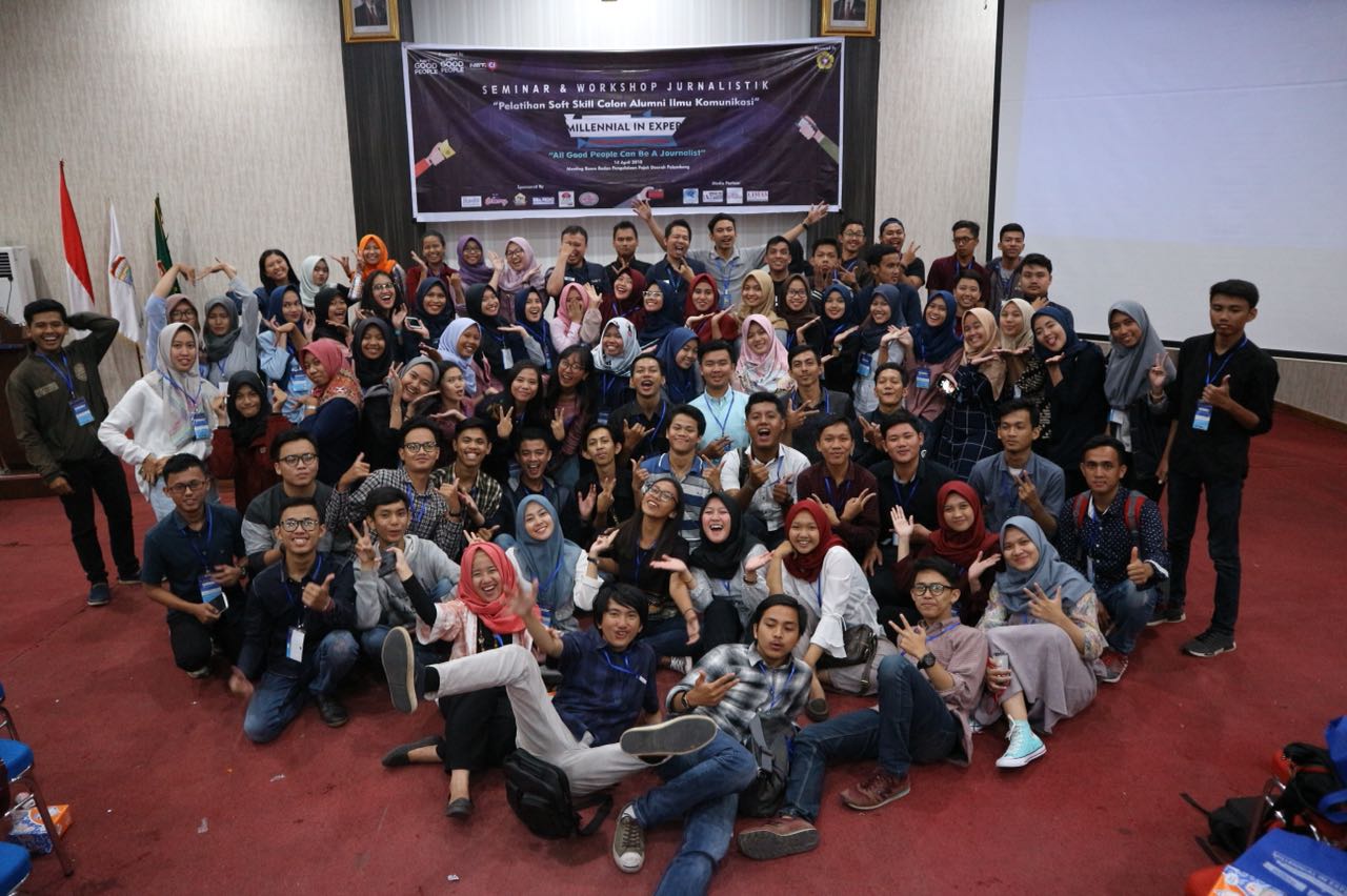 Gelar Seminar dan Workshop Jurnalistik, NGP Palembang  Hadirkan Pembicara Jurnalis Net CJ Langsung