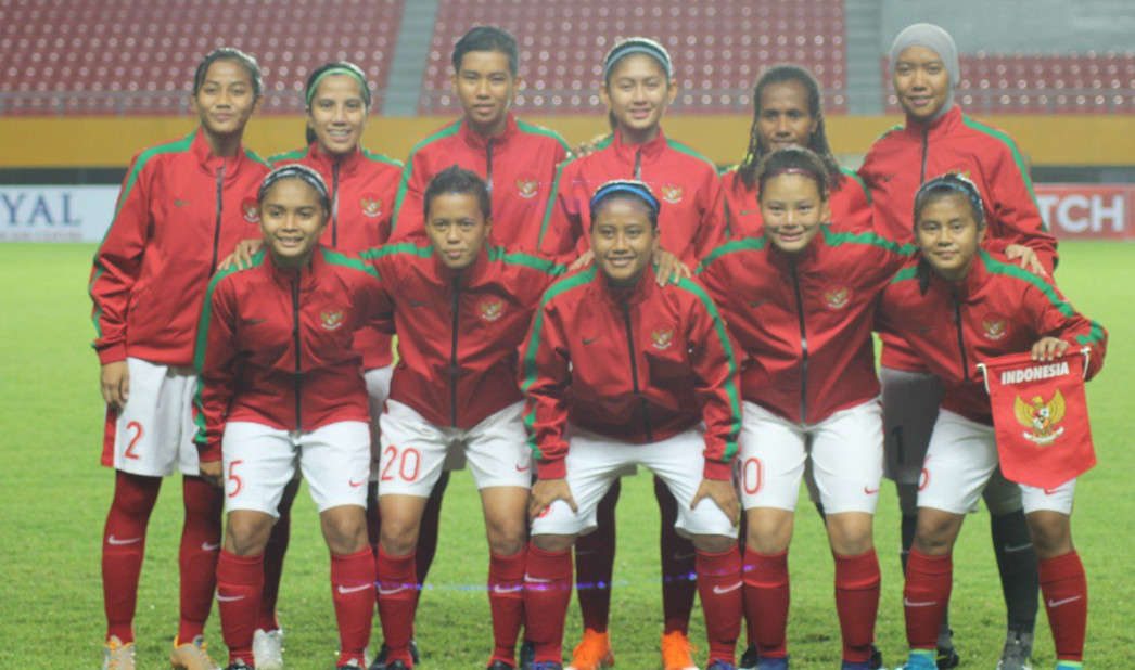 Laga Perdana, Tim Sepakbola Putri Indonesia Hujani Gawang Maladewa dengan Gol