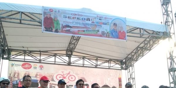 Wah! Sepeda Nusantara Hadir di Kota Palembang