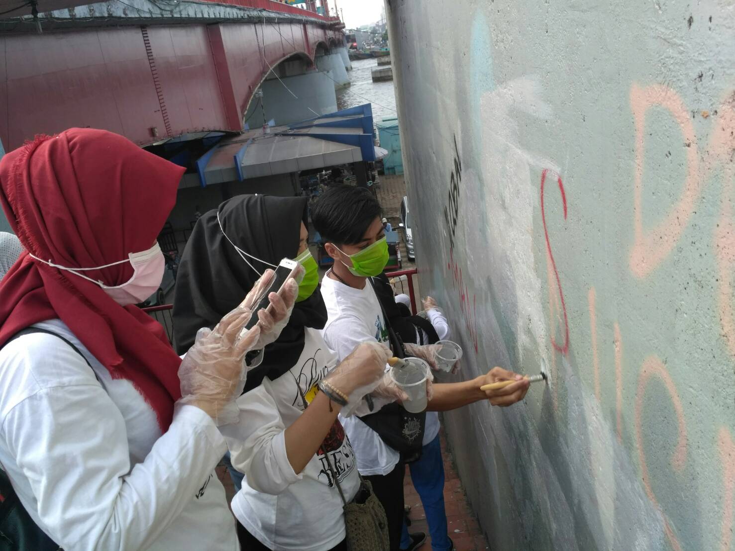 Peringati Hari Bumi, Komunitas di Palembang Ramai-ramai  Gelar Aksi #SayangAmpera