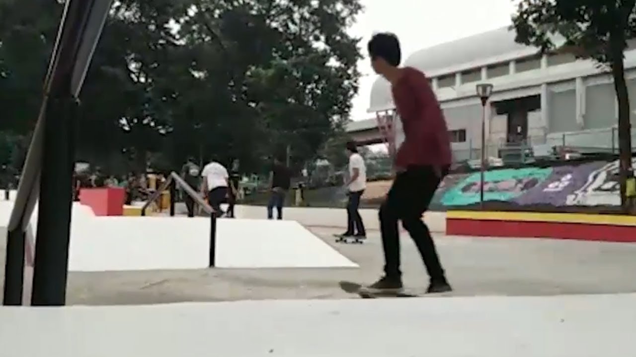 Resmi! Palembang Akhirnya Punya Skate Park Sendiri