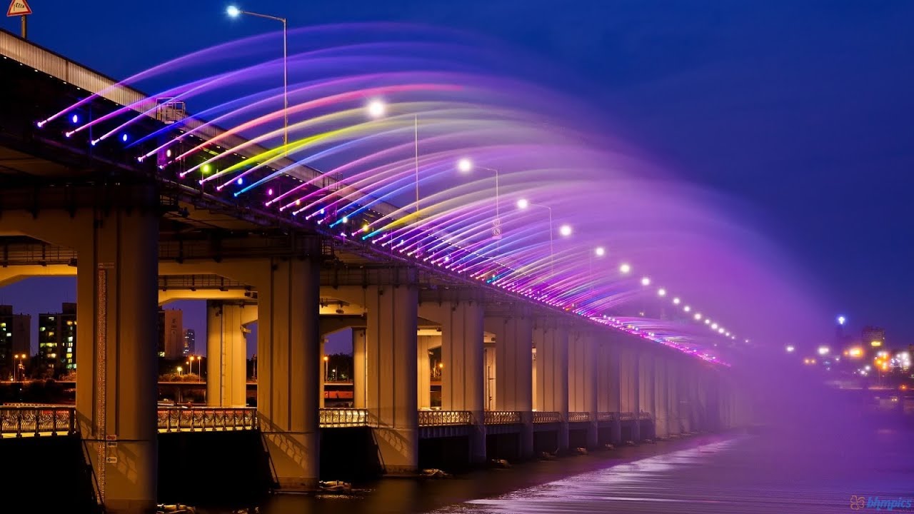 Spektakuler! Air Terjun Buatan Ala Banpo Bridge Siap Percantik Ampera!