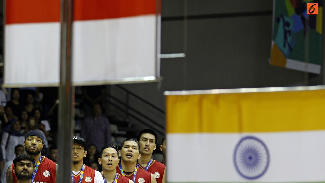 Sukses, Timnas Basket Indonesia Raih Emas Pada Event Asian Games 2018